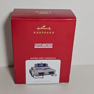 2021 Hallmark Super Nes Console Super Nintendo Christmas Ornament-Brand New!